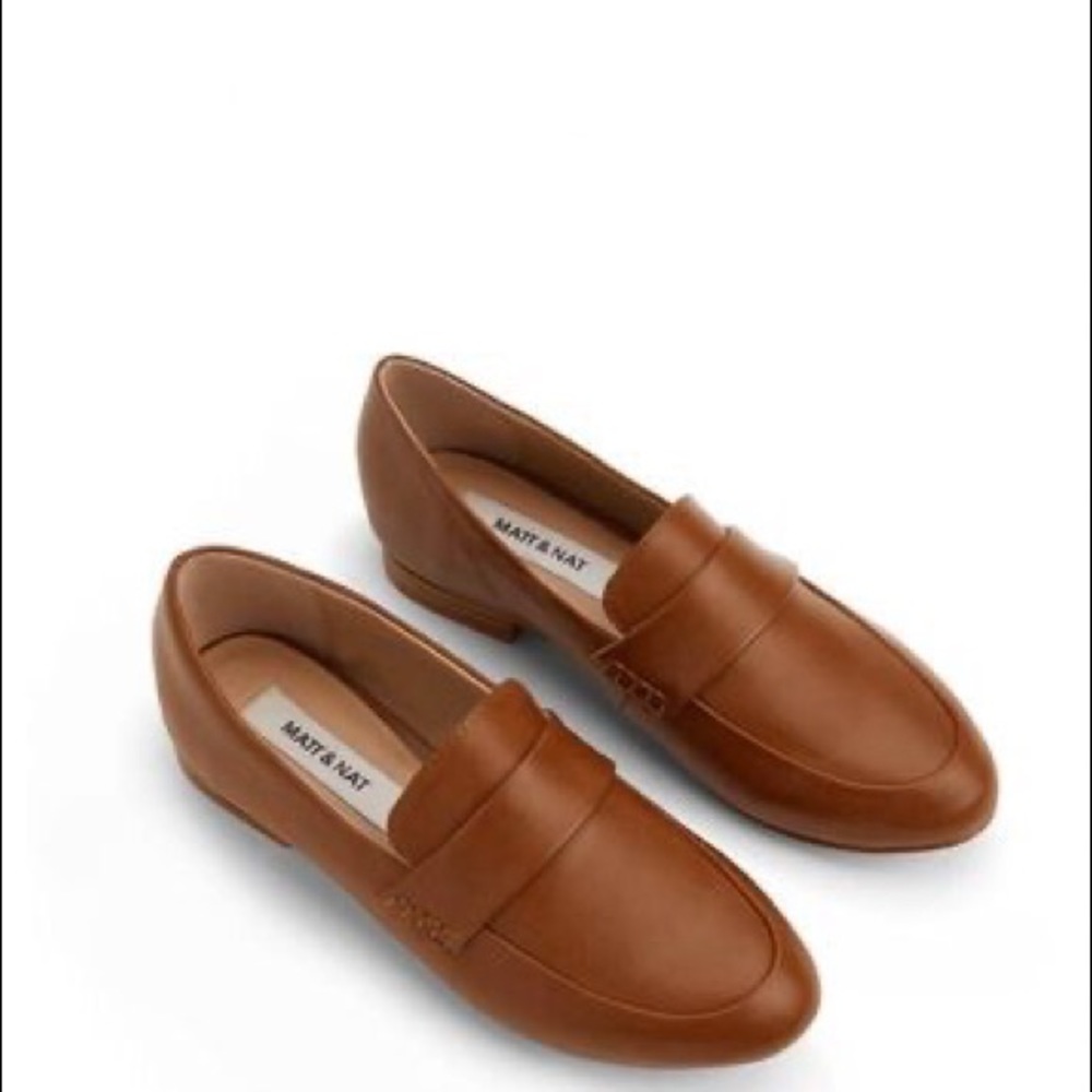 Matt & Nat Women’s Ivy vegan loafers chili size 37